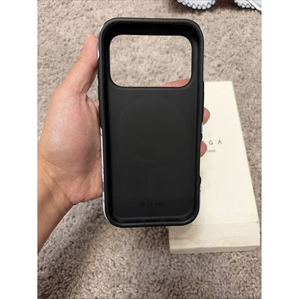 BURGA Tough Case iPhone 17 Pro - Chrome Metallic Star Open Box